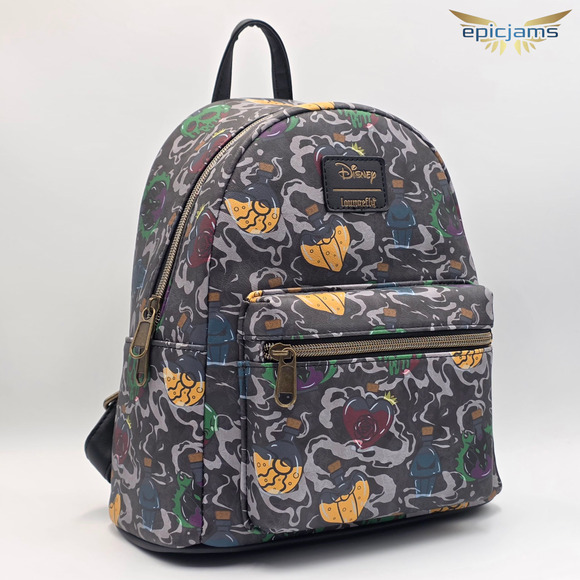 Loungefly Disney Villains Icons Mini Backpack New - Picture 2 of 6